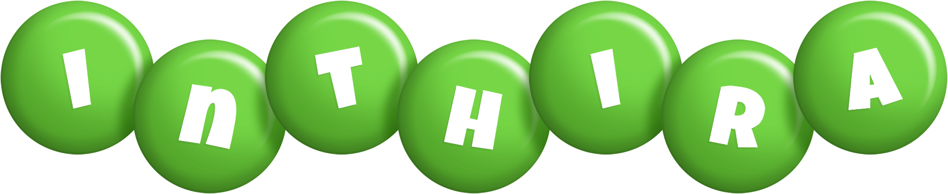 Inthira candy-green logo