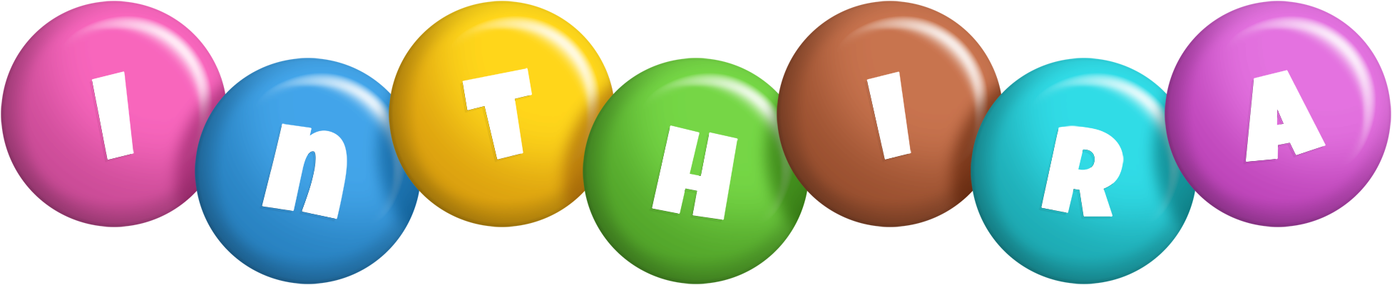 Inthira candy logo