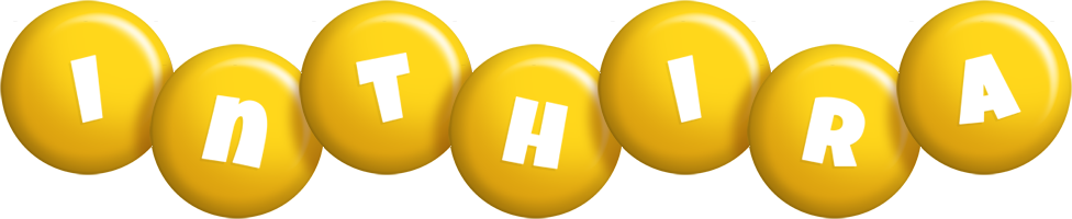 Inthira candy-yellow logo