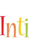 Inti birthday logo