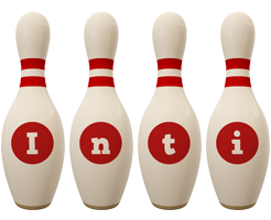 Inti bowling-pin logo