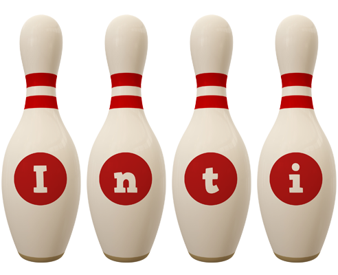Inti bowling-pin logo