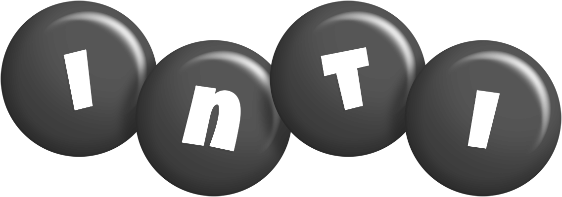 Inti candy-black logo