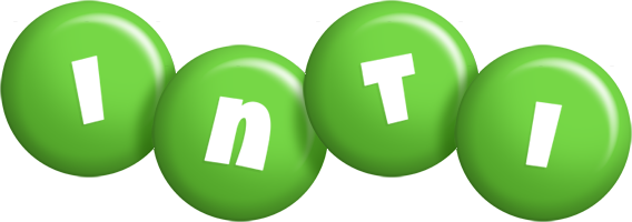 Inti candy-green logo