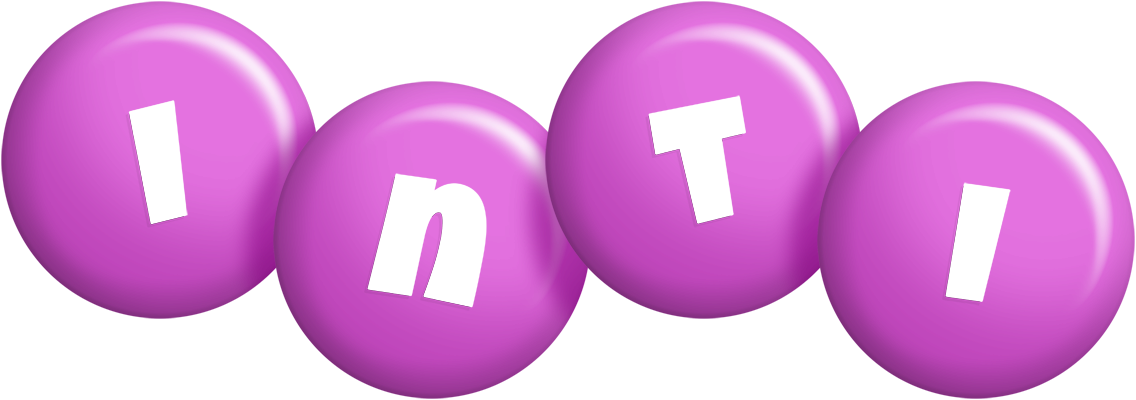 Inti candy-purple logo