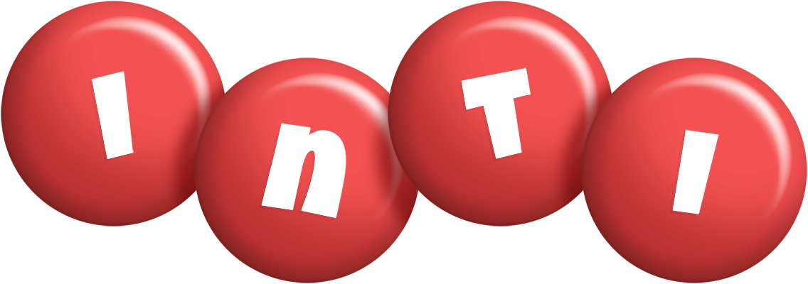 Inti candy-red logo
