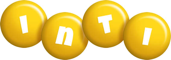 Inti candy-yellow logo