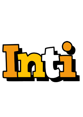 Inti cartoon logo