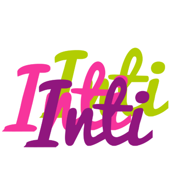 Inti flowers logo