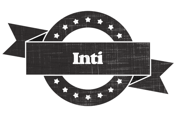 Inti grunge logo