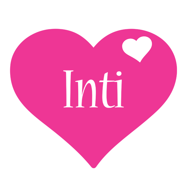 Inti love-heart logo