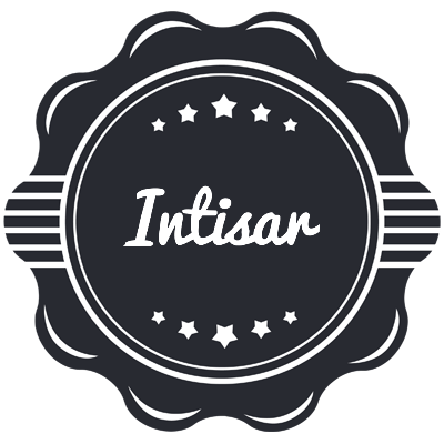 Intisar badge logo