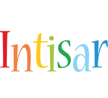 Intisar birthday logo