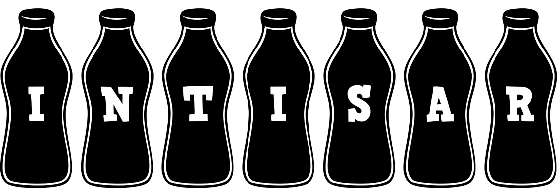 Intisar bottle logo