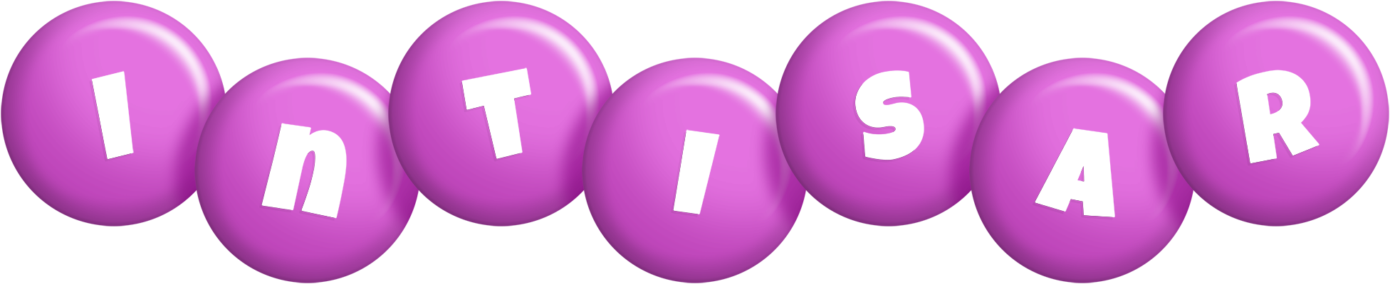 Intisar candy-purple logo