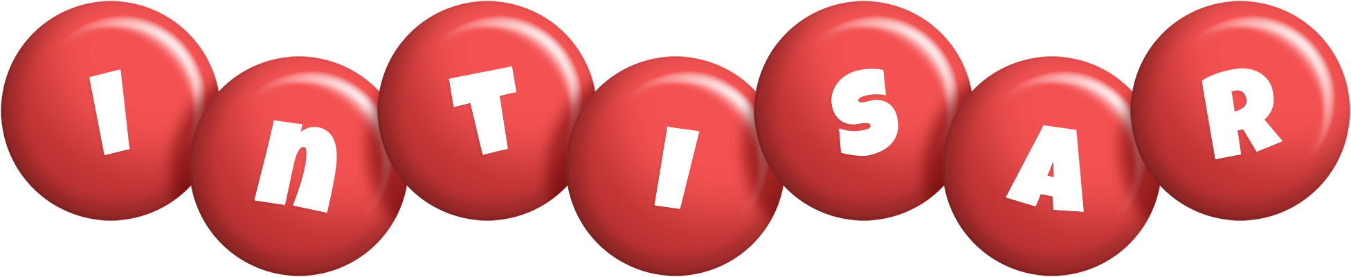 Intisar candy-red logo