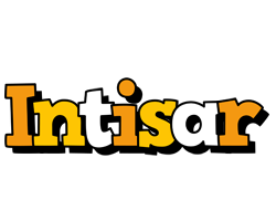 Intisar cartoon logo