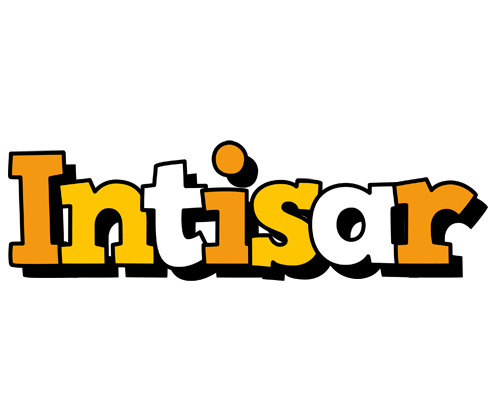 Intisar cartoon logo