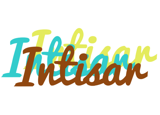 Intisar cupcake logo