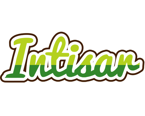 Intisar golfing logo