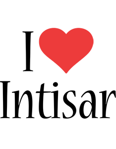 Intisar i-love logo