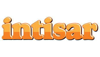 Intisar orange logo