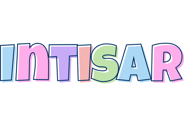 Intisar pastel logo