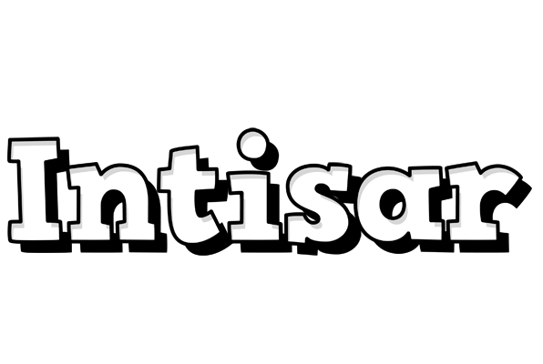 Intisar snowing logo