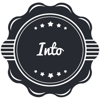 Into badge logo