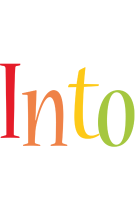 Into birthday logo
