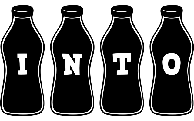 Into bottle logo
