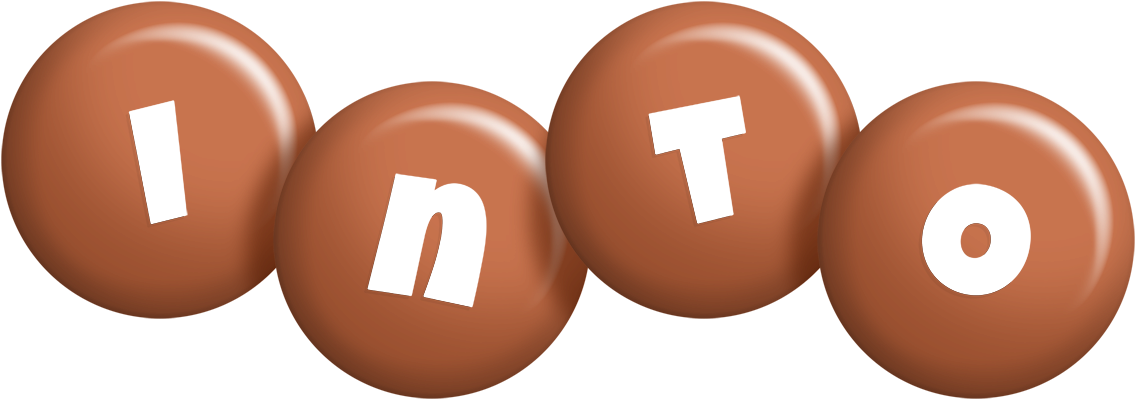 Into candy-brown logo