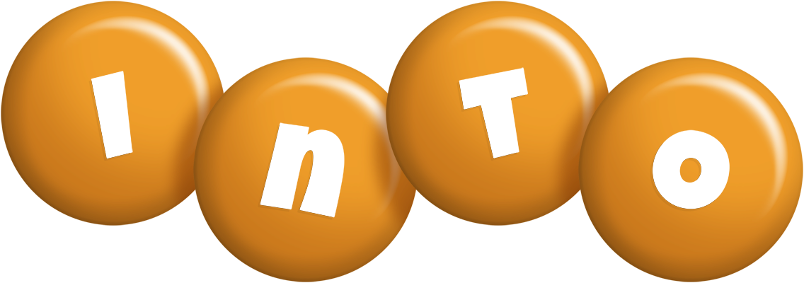 Into candy-orange logo