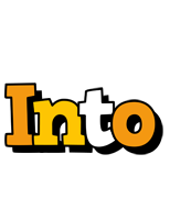 Into cartoon logo