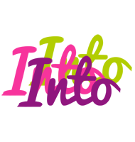 Into flowers logo