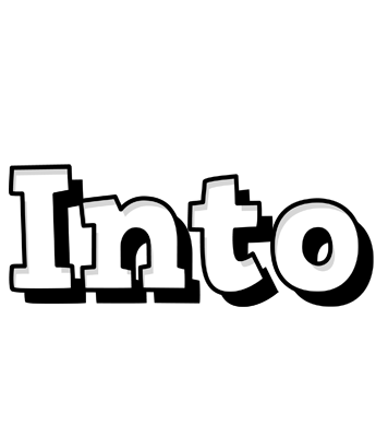 Into snowing logo