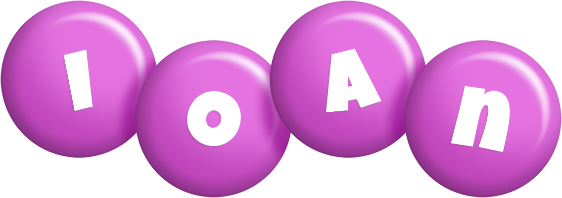 Ioan candy-purple logo