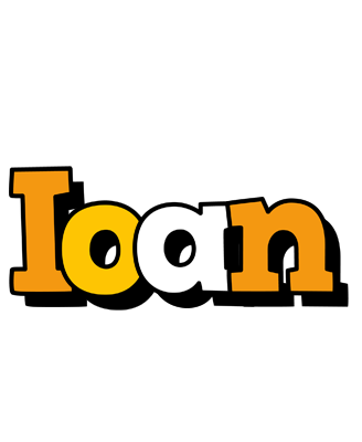 Ioan cartoon logo