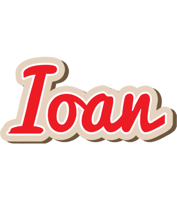 Ioan chocolate logo
