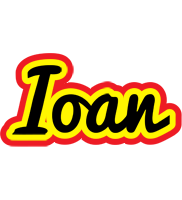 Ioan flaming logo