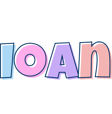 Ioan pastel logo
