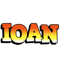 Ioan sunset logo