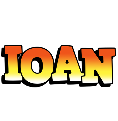 Ioan sunset logo