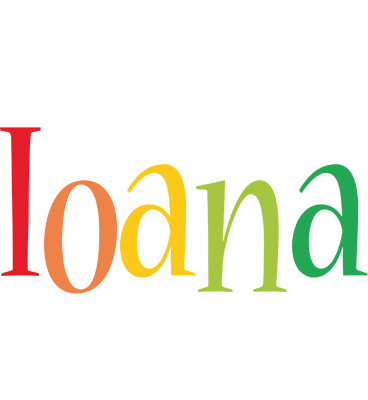 Ioana birthday logo