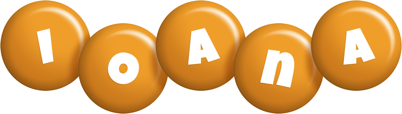 Ioana candy-orange logo
