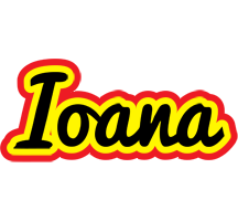 Ioana flaming logo