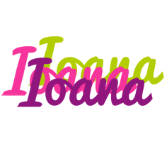 Ioana flowers logo