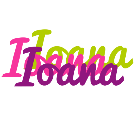 Ioana flowers logo