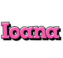 Ioana girlish logo