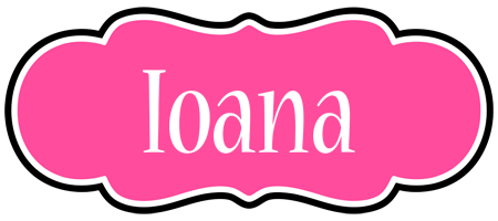 Ioana invitation logo